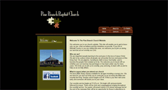 Desktop Screenshot of pinebranchbaptist.net